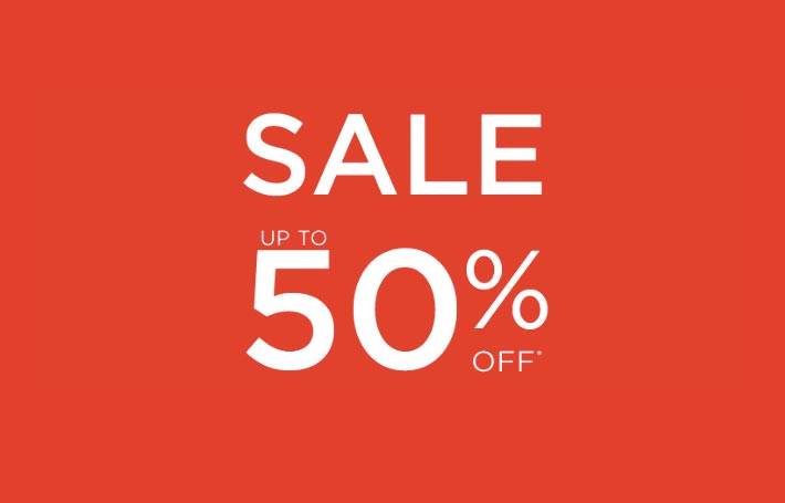 Sale up to 50% Off