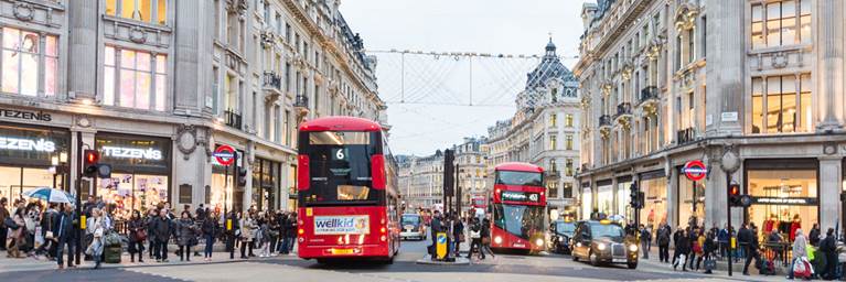 Oxford Street and Regent’s Street